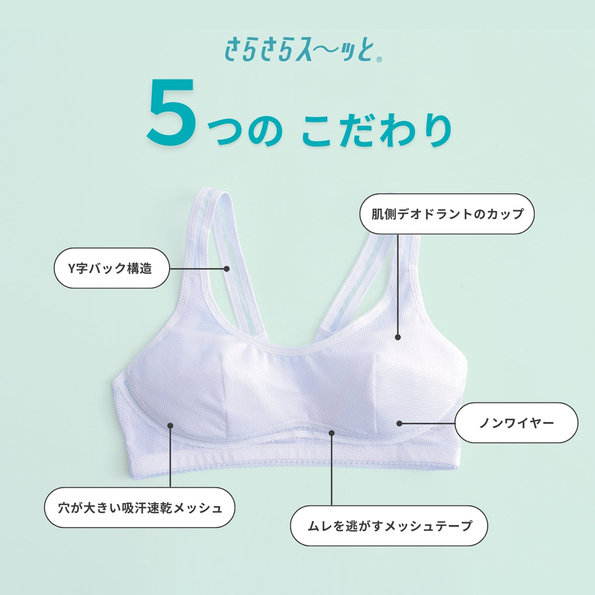 LECIEN Sports Bra Smooth Breathable