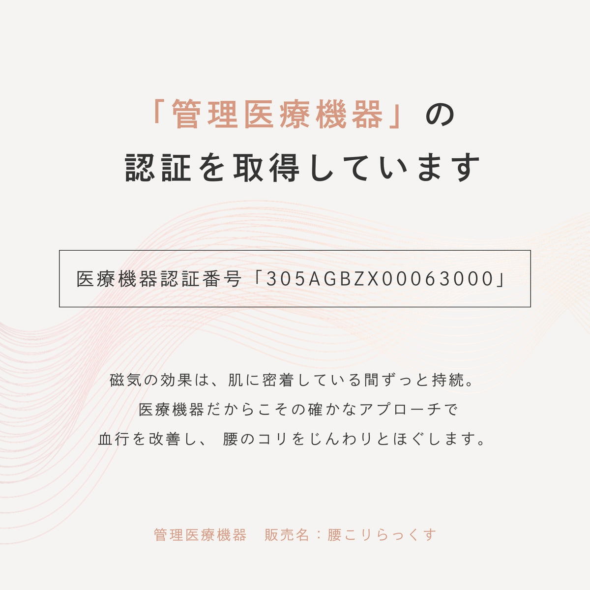 ピップエレキバンコラボ【管理医療機器】腰こりらっくすLUXE ペアショーツ