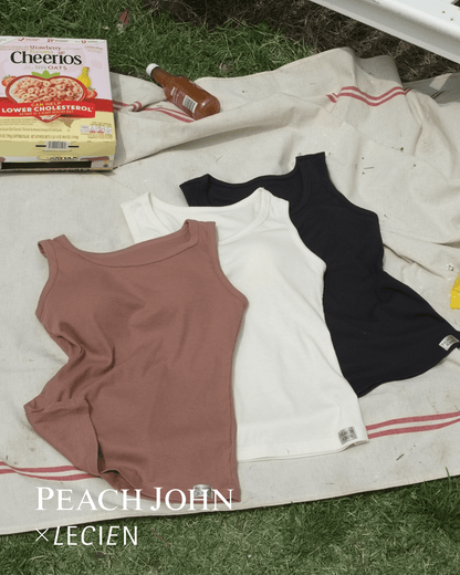 [PEACH JOHN(ピーチ・ジョン)コラボ] カップ付きタンクトップ - LECIEN ルシアン
