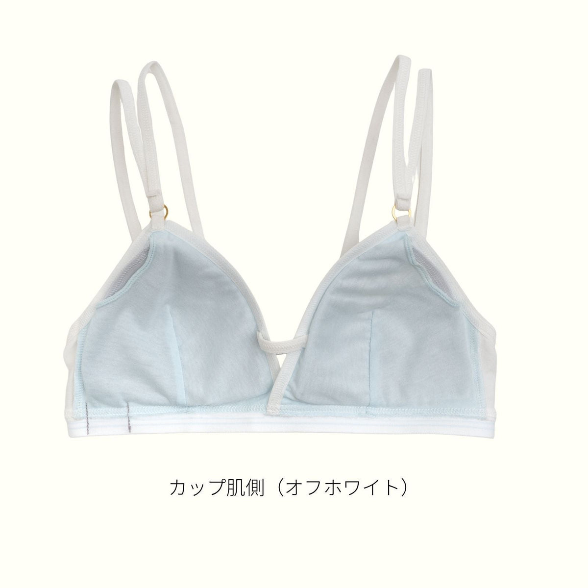 [数量限定] PEACH JOHNコラボ ドット柄ノンワイヤーブラ - LECIEN ルシアン