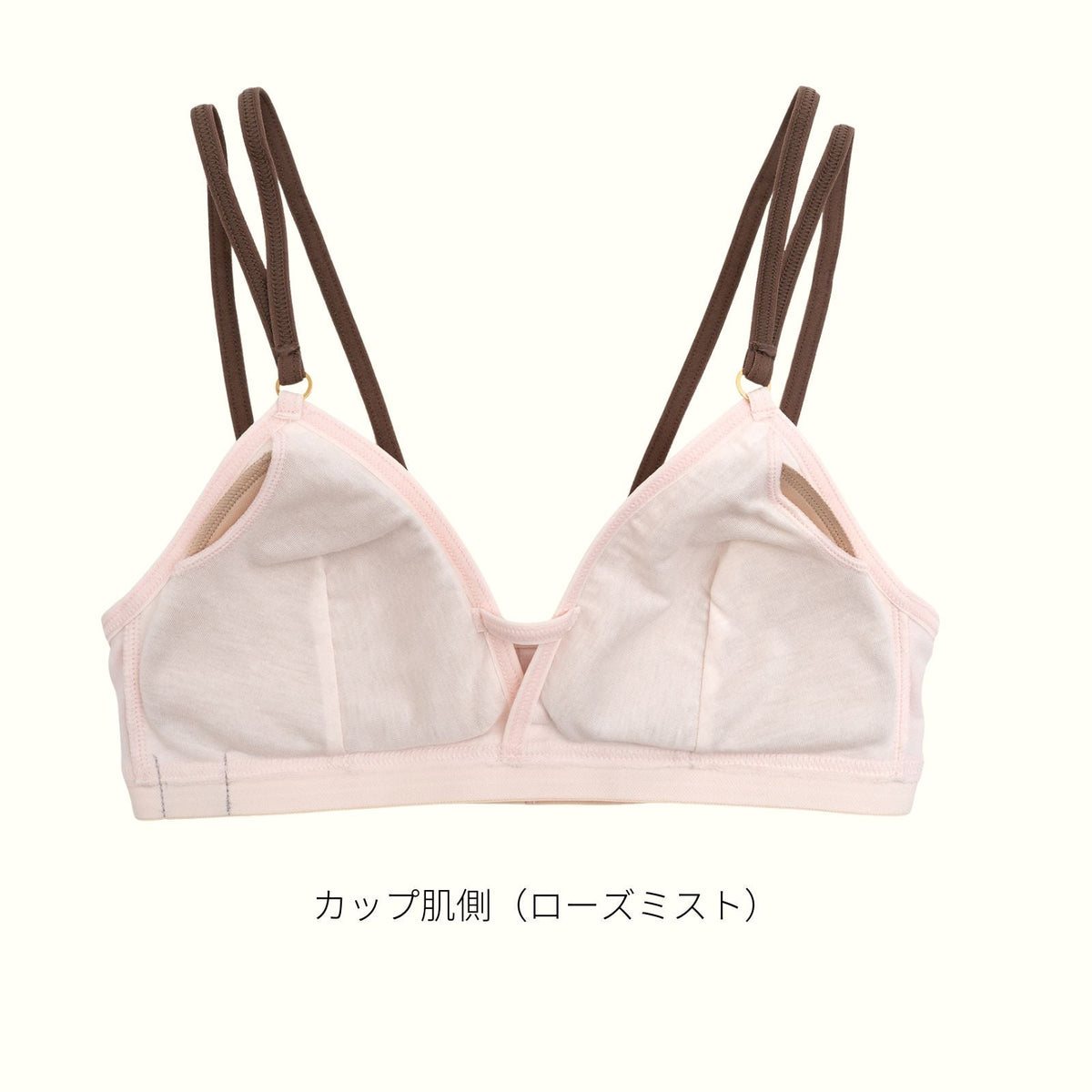 [数量限定] PEACH JOHNコラボ ドット柄ノンワイヤーブラ - LECIEN ルシアン
