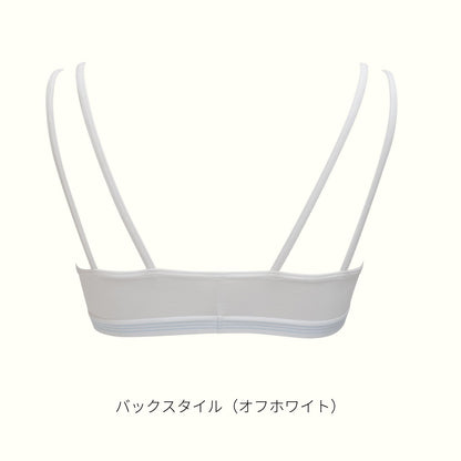 [数量限定] PEACH JOHNコラボ ドット柄ノンワイヤーブラ - LECIEN ルシアン
