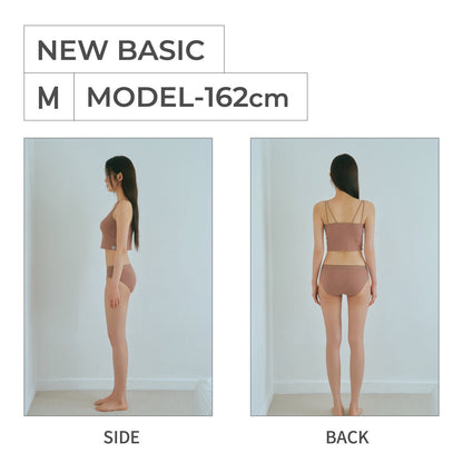 カップ付き クロップドキャミソール PEACH JOHN(ピーチジョン)コラボ NEW BASICタイプ - LECIEN ルシアン