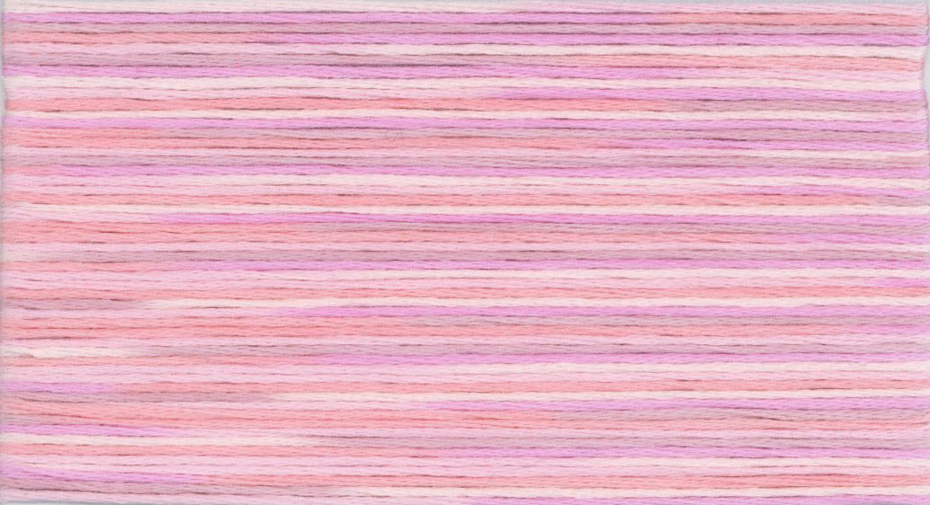 Seasons® 5001 embroidery floss color chart