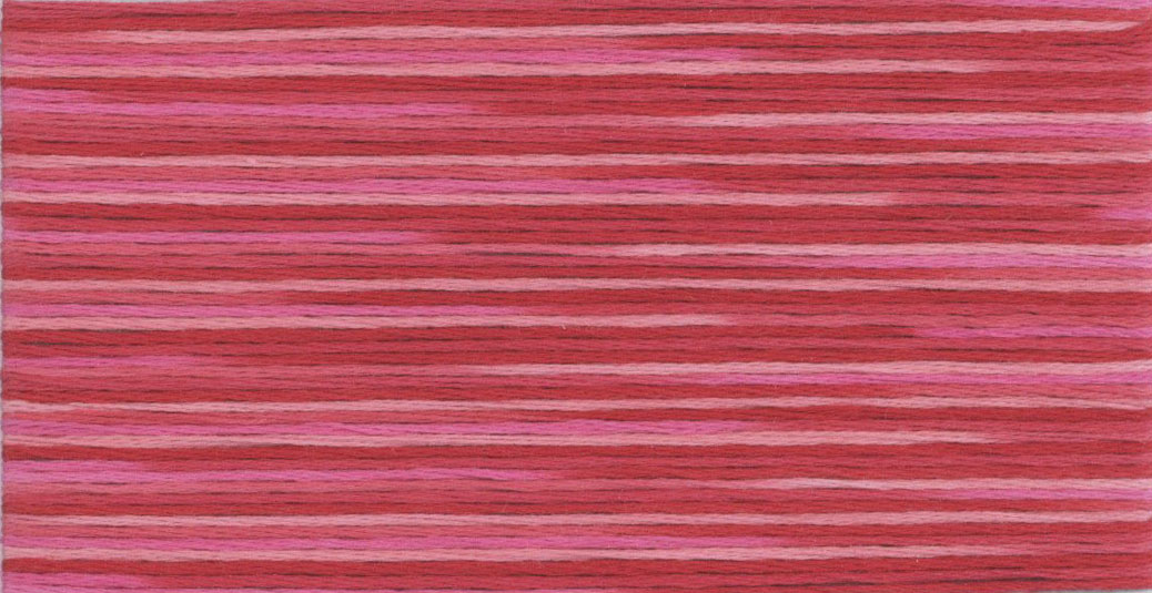 Seasons® 5002 embroidery floss color chart