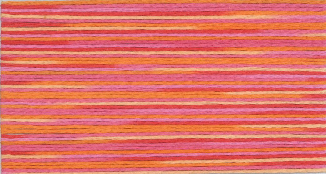 Seasons® 5003 embroidery floss color chart