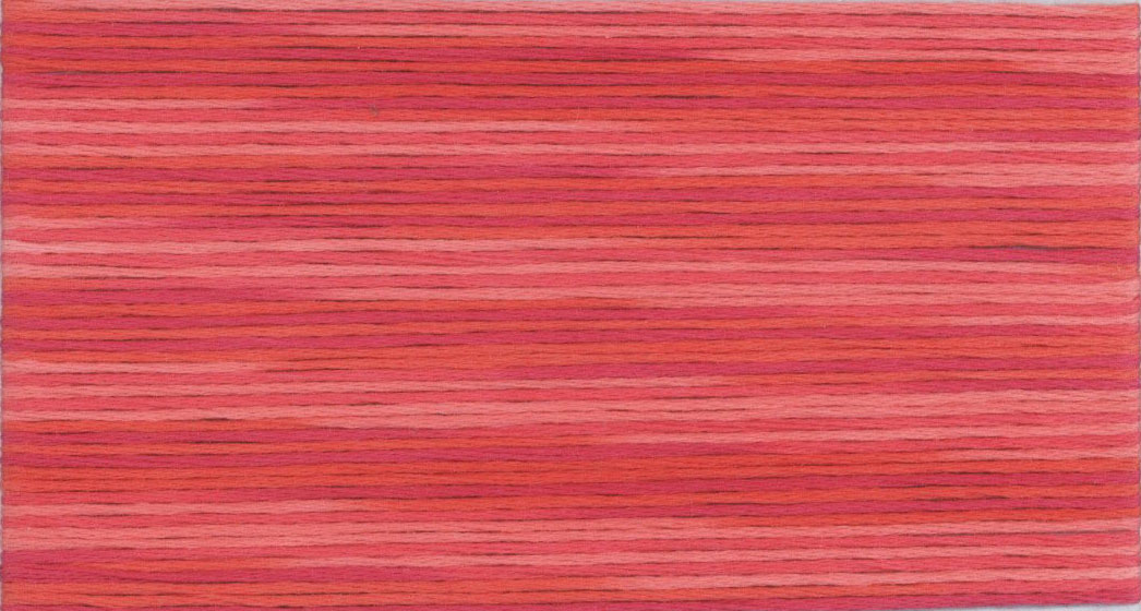 Seasons® 5004 embroidery floss color chart