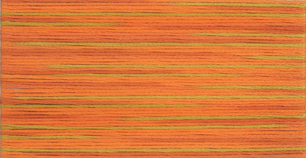 Seasons® 5008 embroidery floss color chart
