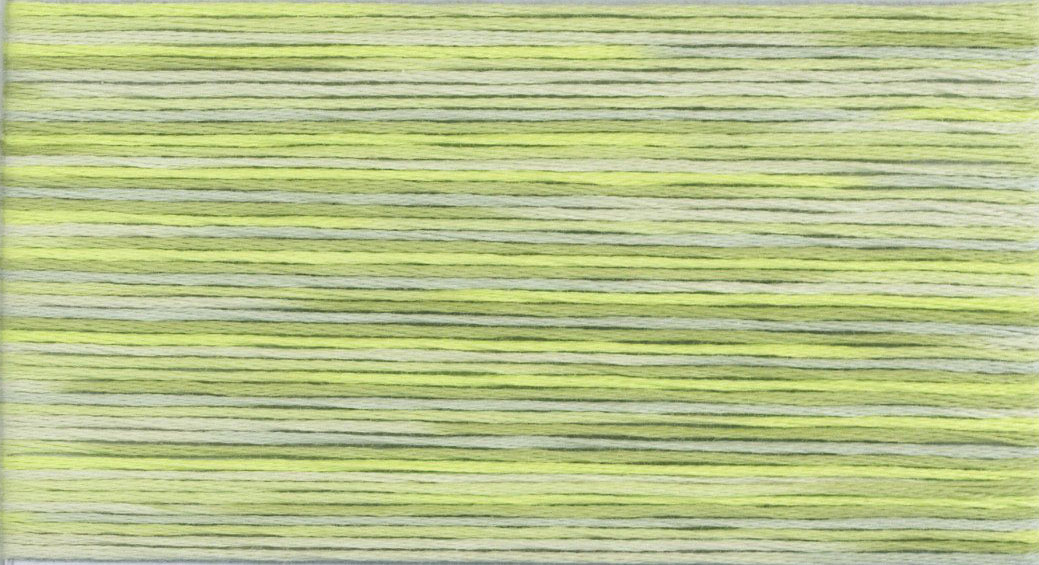 Seasons® 5013 embroidery floss color chart