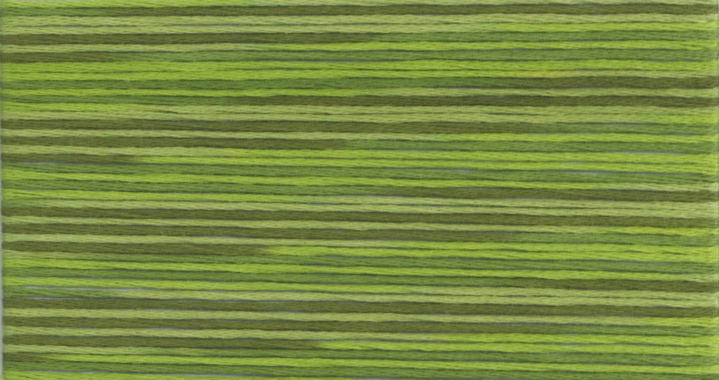 Seasons® 5014 embroidery floss color chart