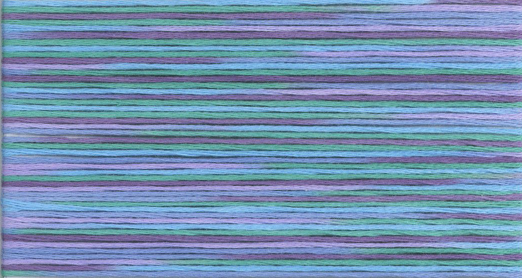 Seasons® 5018 embroidery floss color chart
