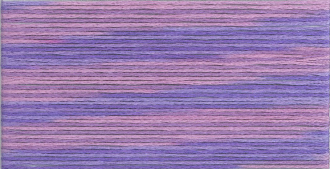Seasons® 5024 embroidery floss color chart