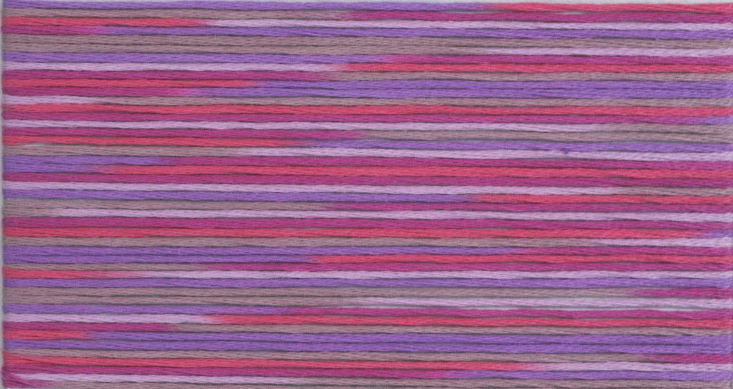 Seasons® 5025 embroidery floss color chart