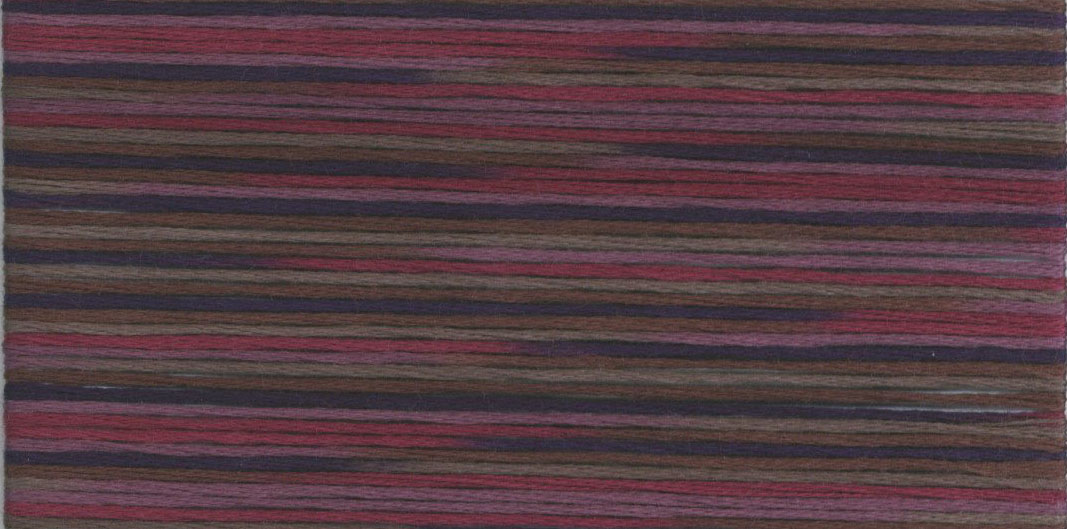 Seasons® 5027 embroidery floss color chart