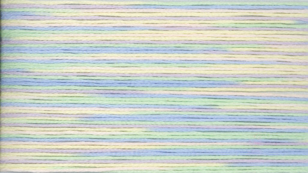 Seasons® 5034 embroidery floss color chart