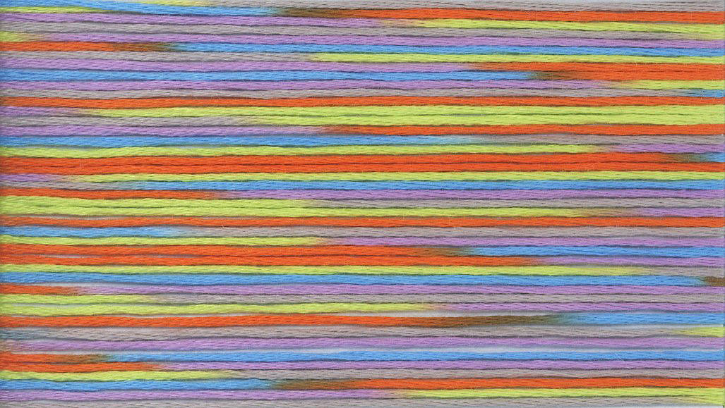 Seasons® 5036 embroidery floss color chart