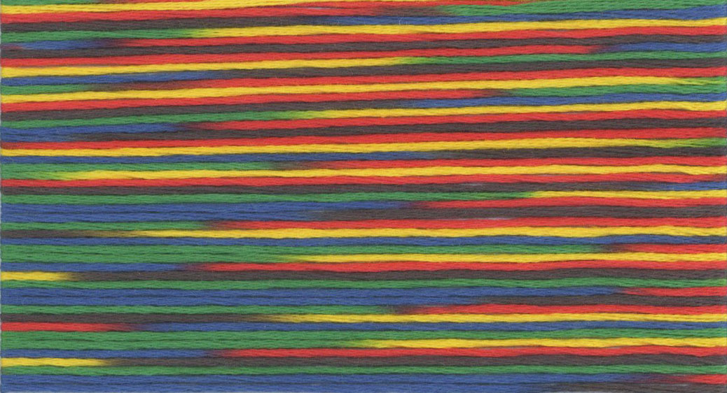Seasons® 5037 embroidery floss color chart
