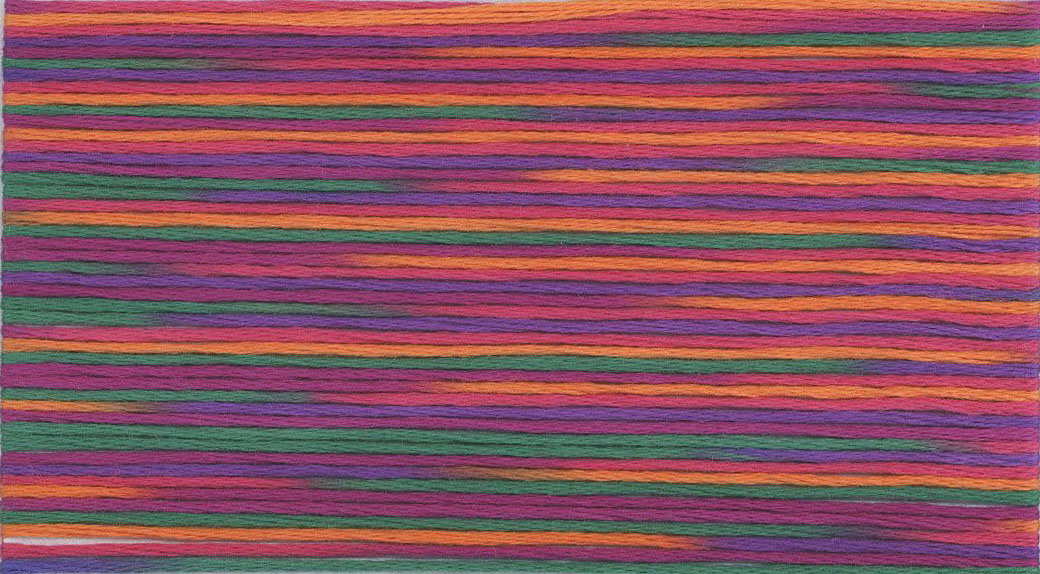 Seasons® 5038 embroidery floss color chart