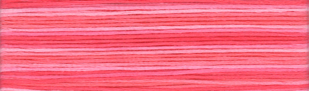 Seasons® 8010 embroidery floss color chart