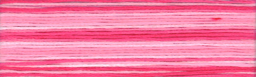 Seasons® 8011 embroidery floss color chart