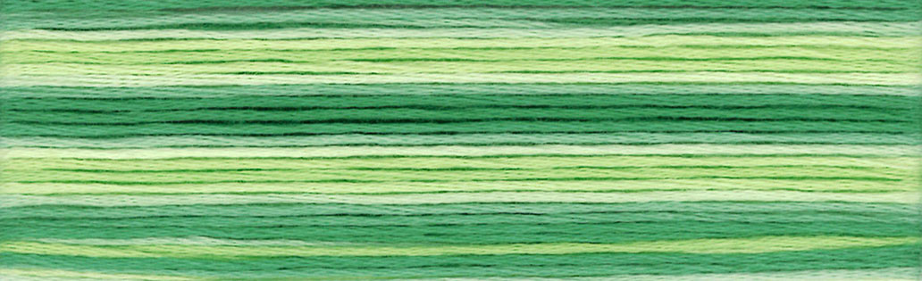 Seasons® 8012 embroidery floss color chart