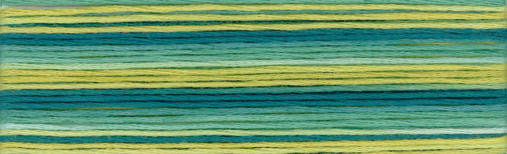 Seasons® 8020 embroidery floss color chart