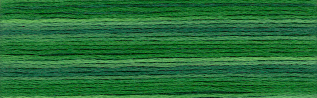 Seasons® 8024 embroidery floss color chart