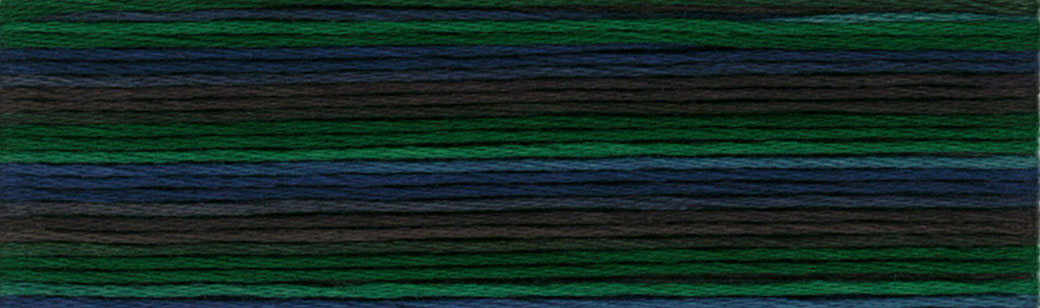 Seasons® 8025 embroidery floss color chart