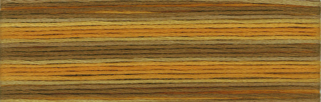 Seasons® 8034 embroidery floss color chart