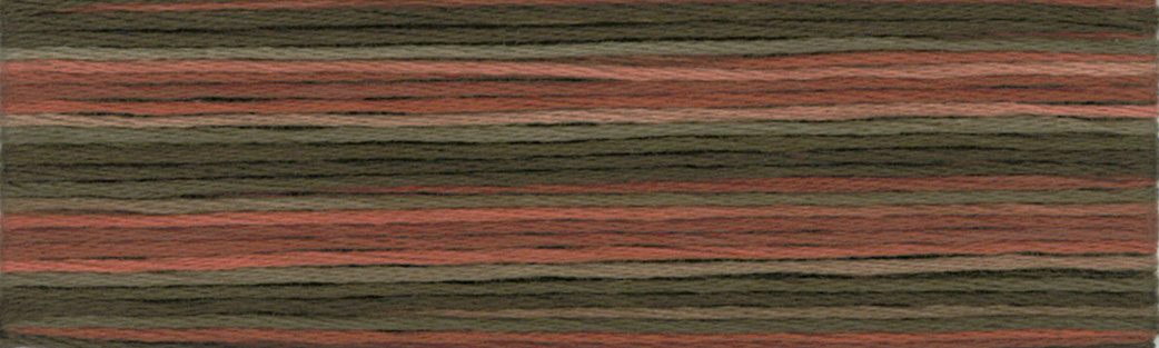Seasons® 8041 embroidery floss color chart