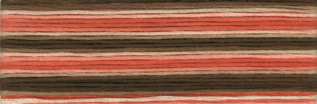 Seasons® 8044 embroidery floss color chart