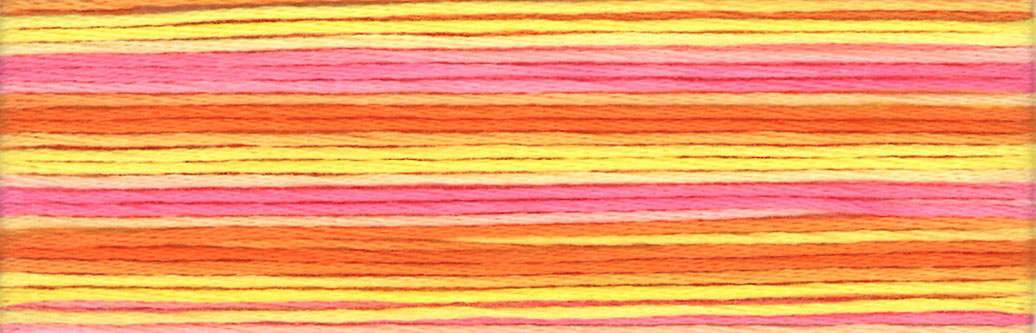 Seasons® 8046 embroidery floss color chart