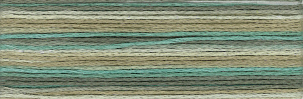 Seasons® 8049 embroidery floss color chart