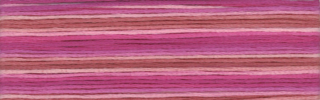 Seasons® 8061 embroidery floss color chart