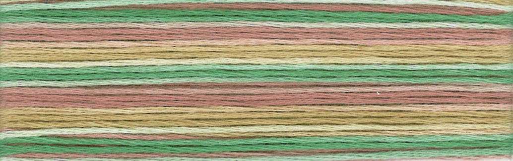 Seasons® 8073 embroidery floss color chart