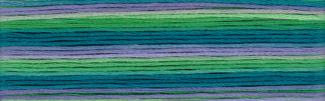 Seasons® 8079 embroidery floss color chart