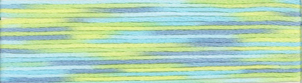 Seasons® 9003 embroidery floss color chart