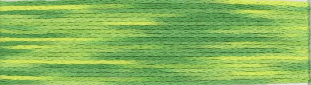 Seasons® 9005 embroidery floss color chart