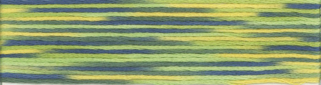 Seasons® 9006 embroidery floss color chart
