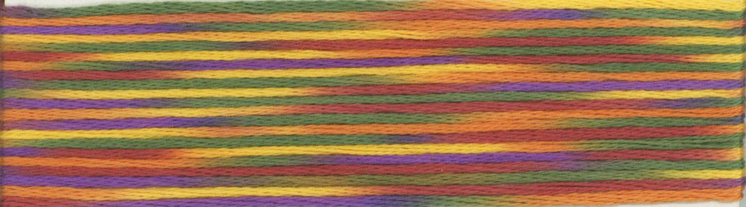 Seasons® 9008 embroidery floss color chart
