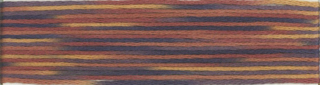 Seasons® 9013 embroidery floss color chart