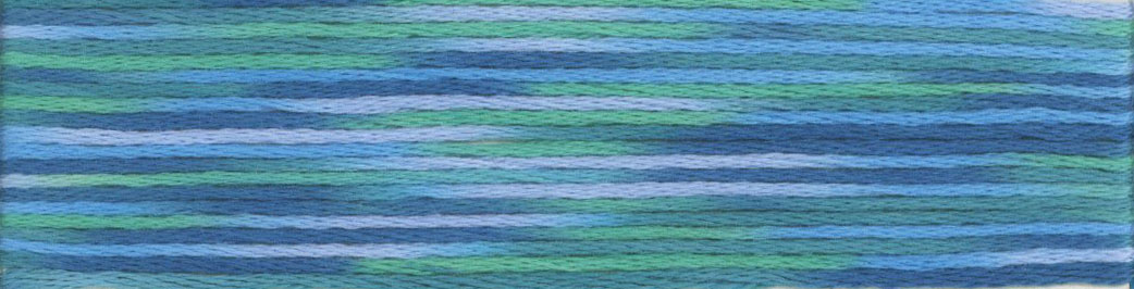 Seasons® 9014 embroidery floss color chart