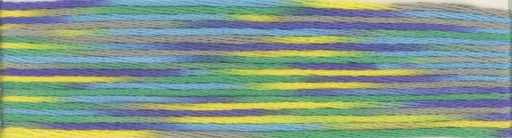 Seasons® 9015 embroidery floss color chart