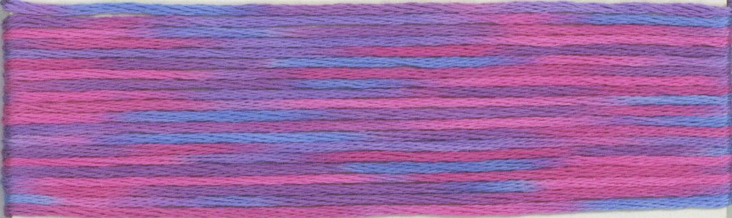 Seasons® 9019 embroidery floss color chart