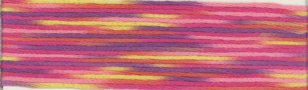 Seasons® 9020 embroidery floss color chart