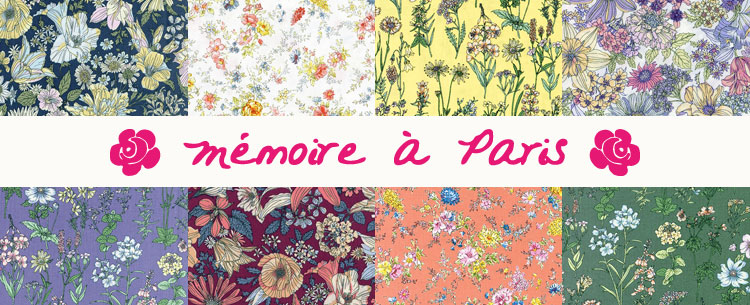 memoire a paris Quilting Cotton — Lecien fabric collection