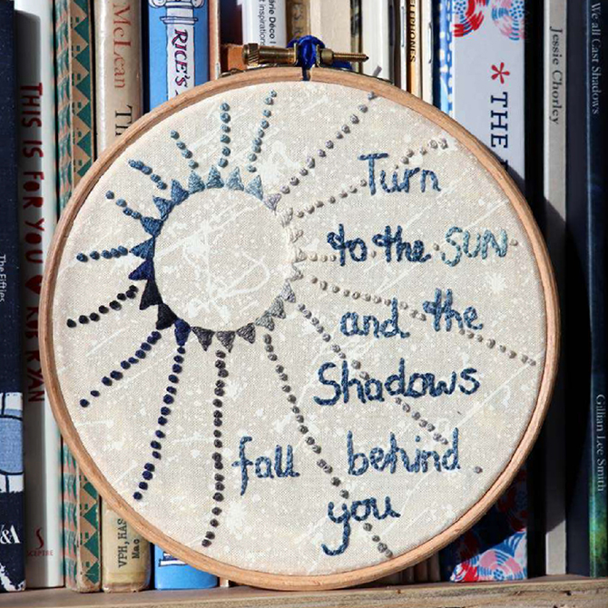 Sky Embroidery Floss — free embroidery pattern with COSMO® floss
