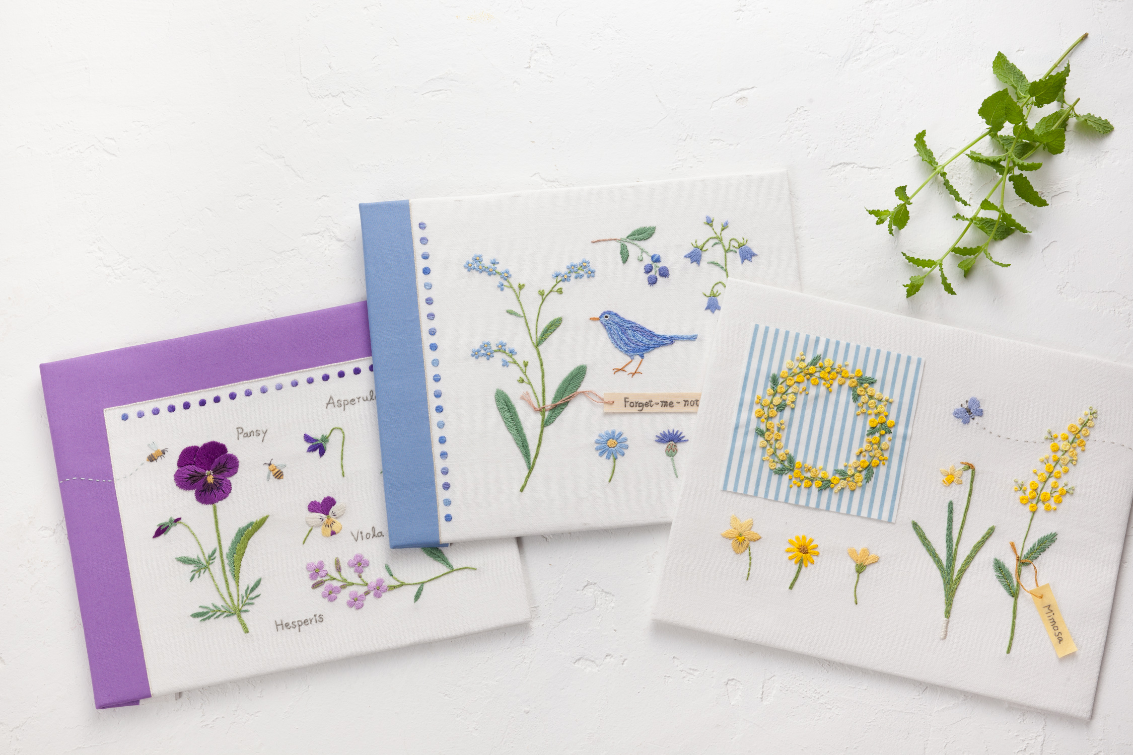Kazuko Aoki color collection embroidery kit