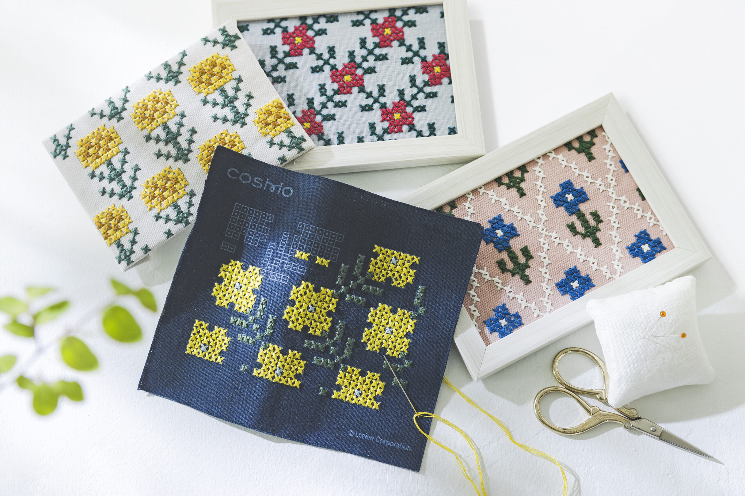 Easy step embroidery kit for beginners