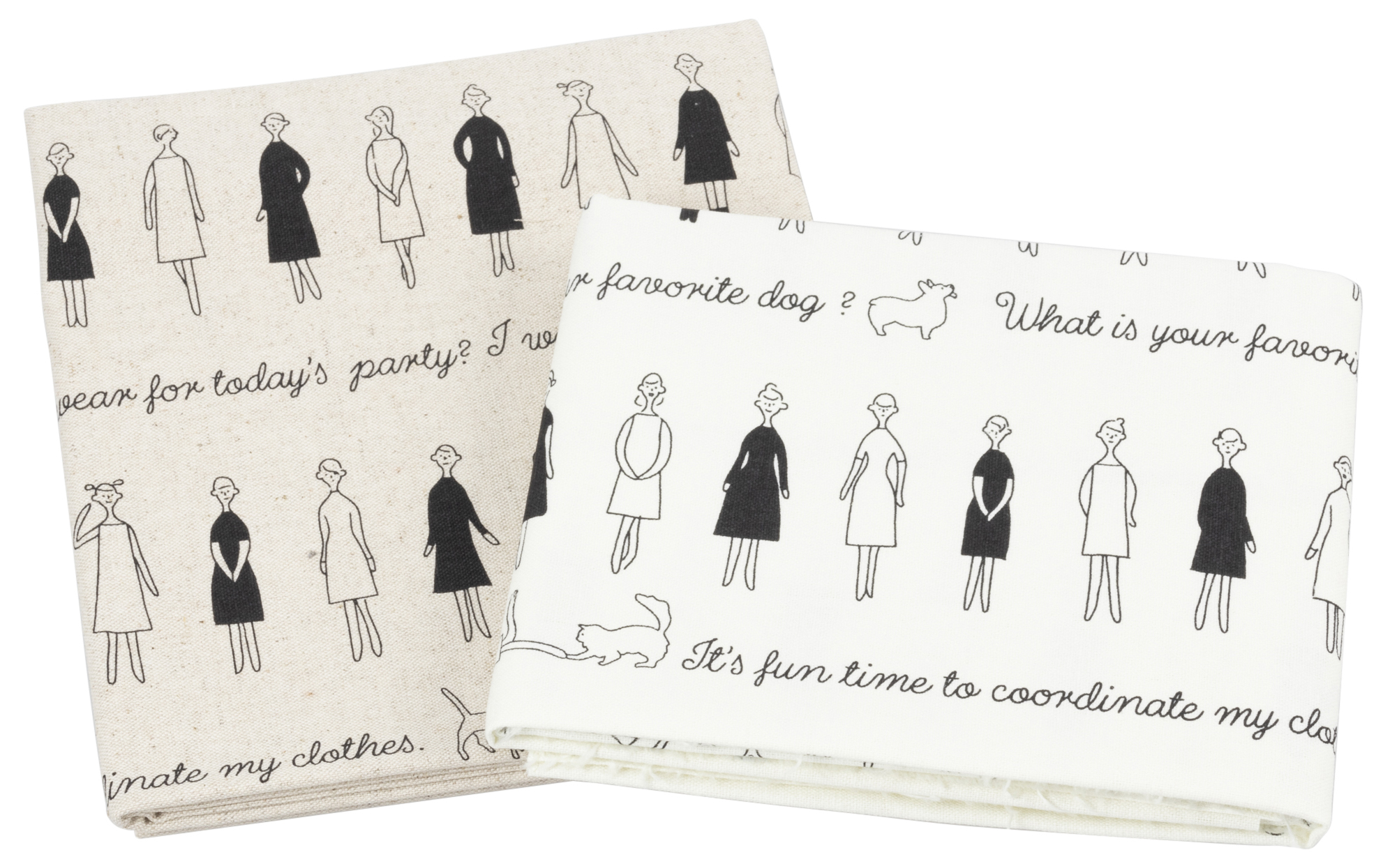 100 Ladies Embroidery® precut cloth